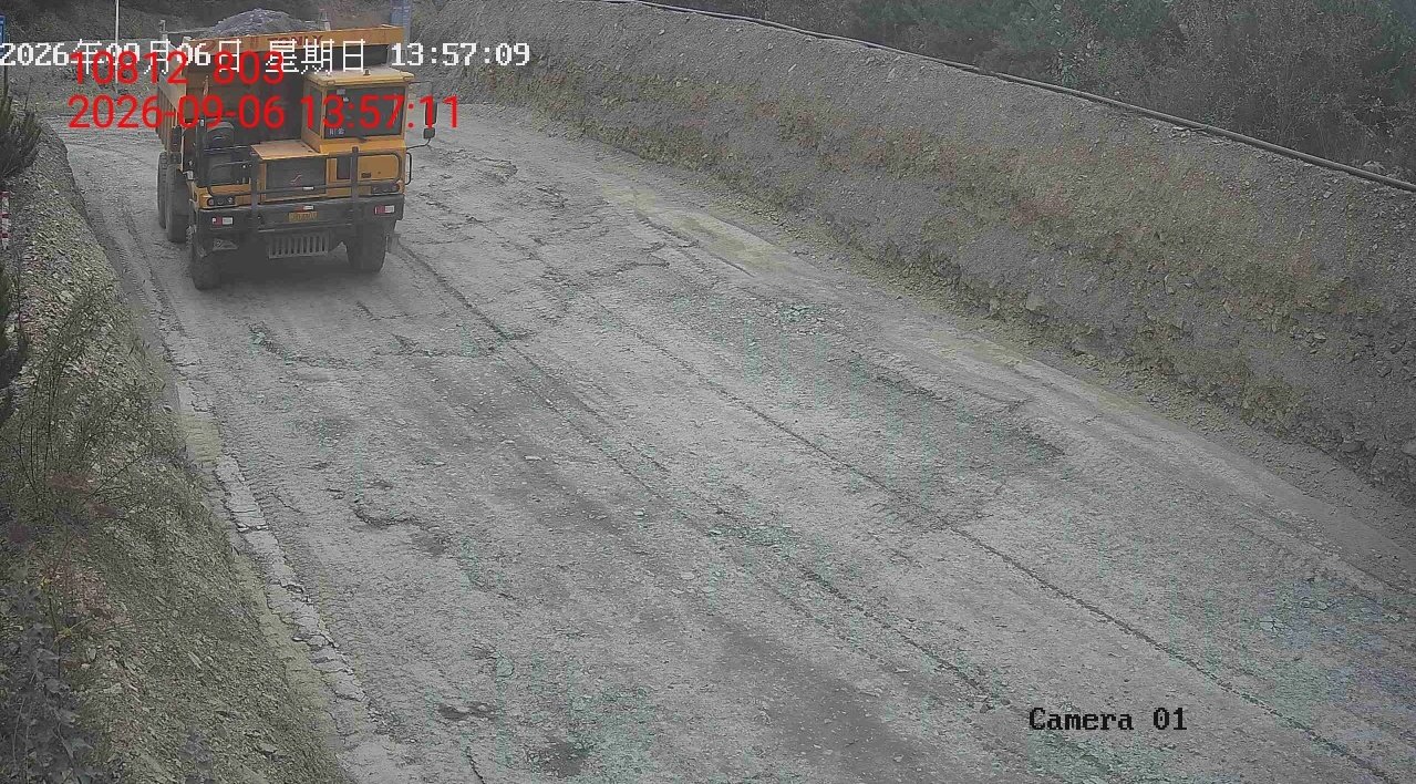 JinYun Mining Truck Counting System Deploye