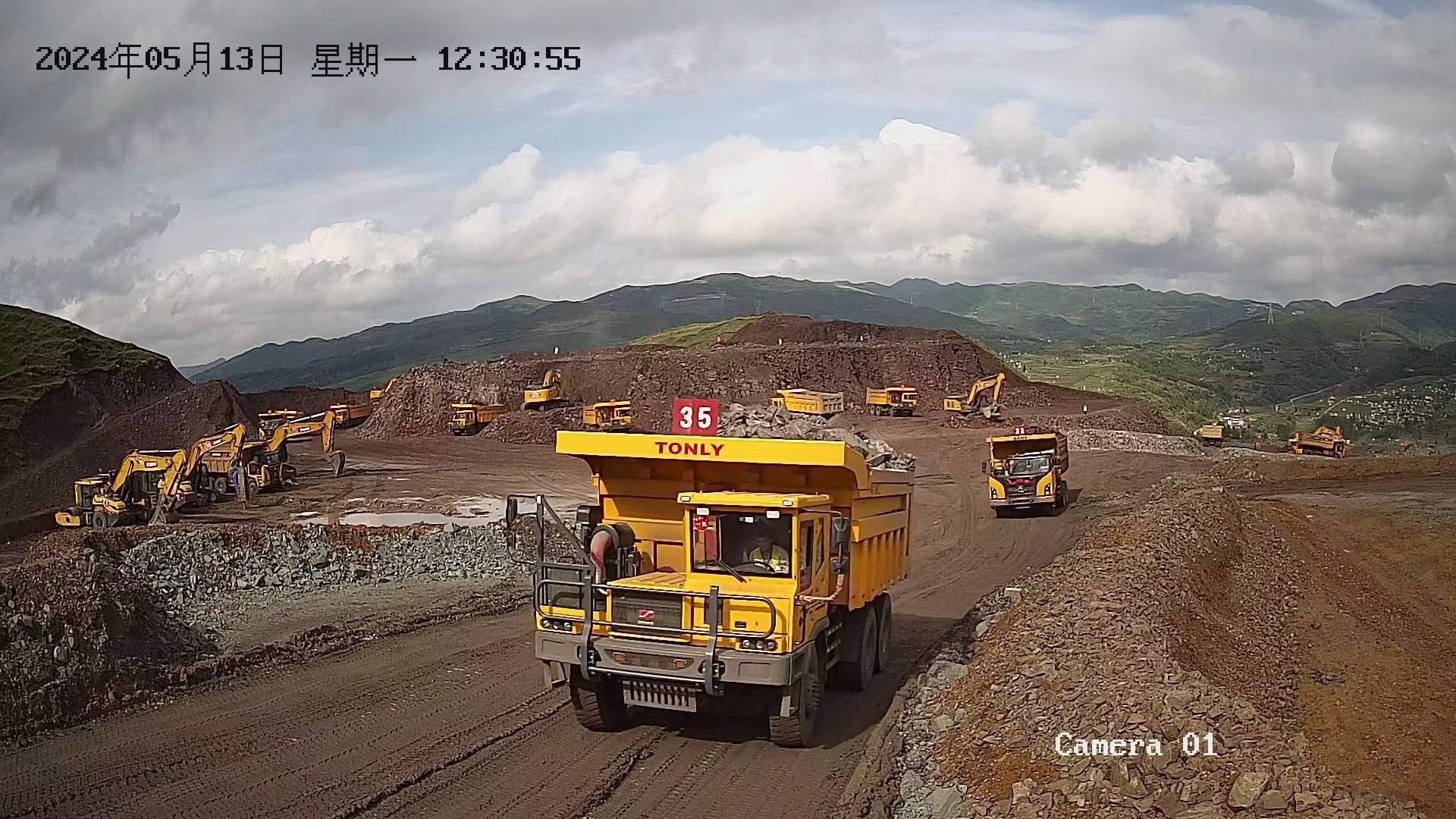 Mining Vehicle Volume Measurement Equipment